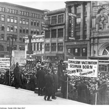 City of Toronto Archives_Anti-vaccination rally at City Hall, 1920